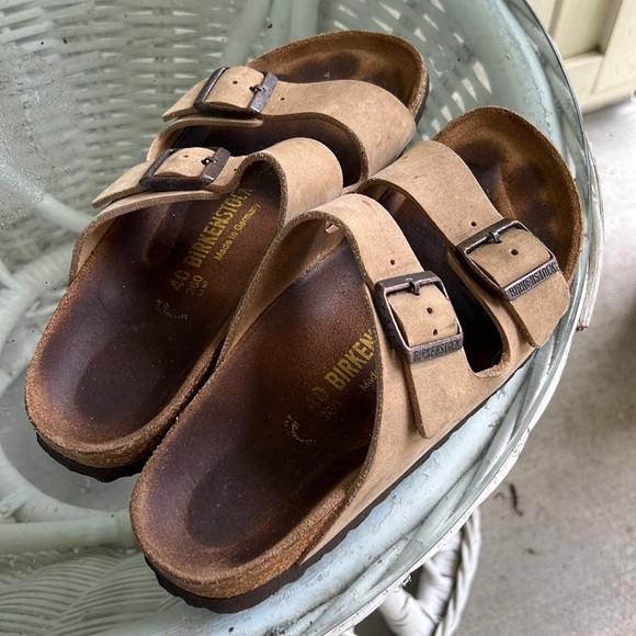 Birkenstock Arizona leather buckle sandals 40 9 - Picture 5 of 5